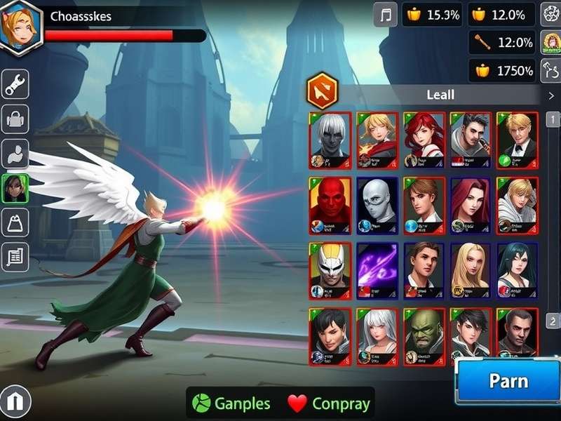 Echoes Avenger character roster showing diverse heroes