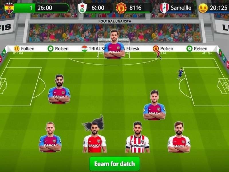 NEROCA FC Conquest Adventure team selection screen showing various Indian football clubs