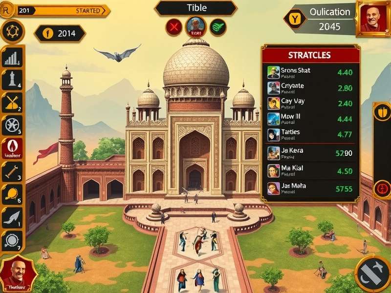 Taj Mahal Fort Knight character selection screen