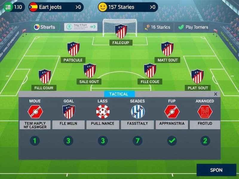 Bagan Strikers strategy guide showing player formations