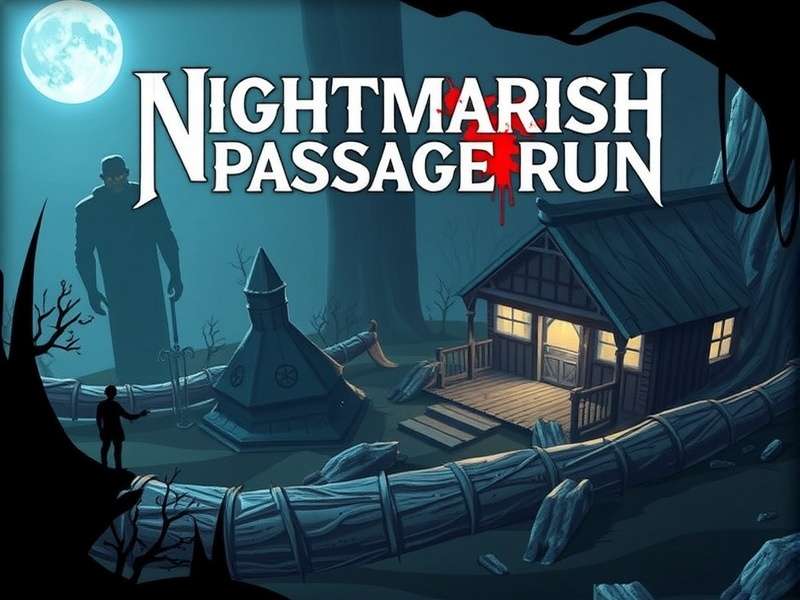 Nightmarish Passage Run Game Cover Art