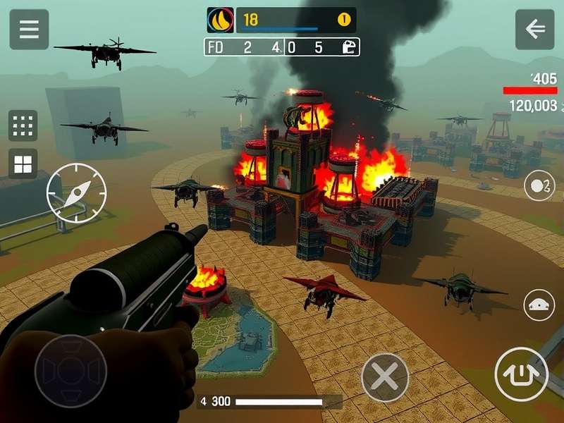 Warzone Commando control scheme and interface