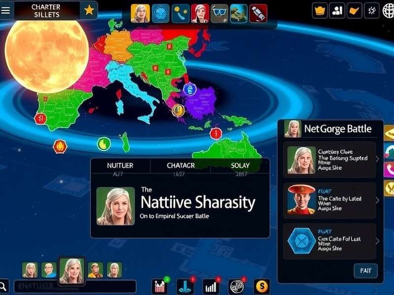 Net Sovereign Solar Supreme gameplay screenshot showing strategic battle