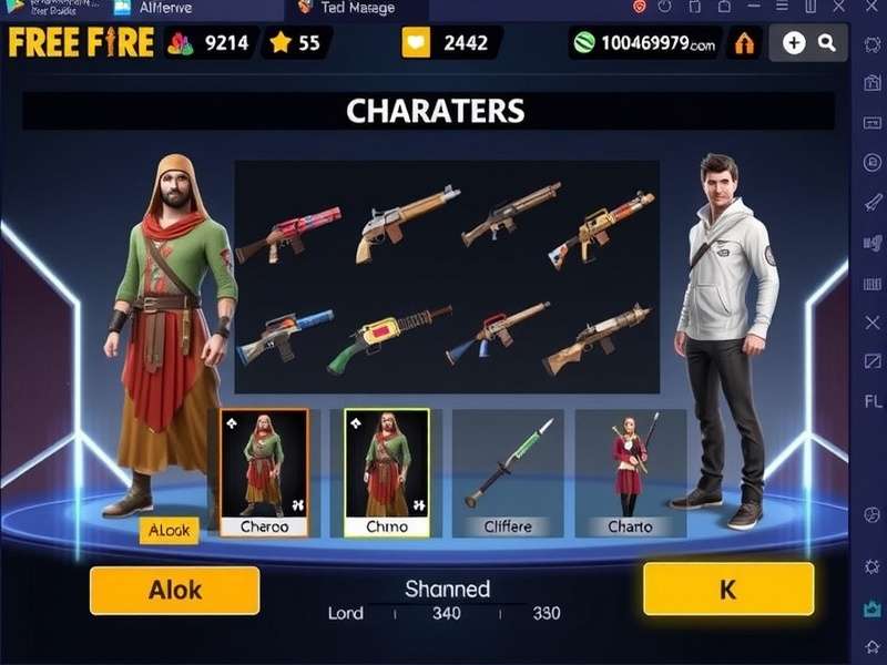 Alok character from Free Fire