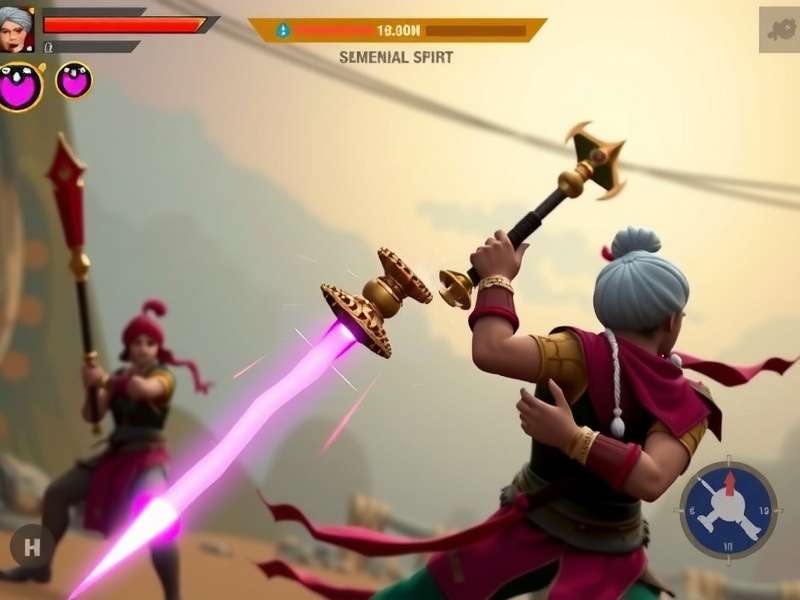 Legendary Sikh Mace gameplay screenshot showing warrior combat