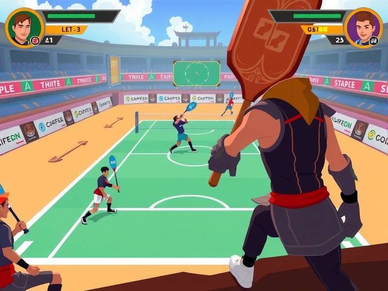 Paddle Supreme Warrior character selection screen