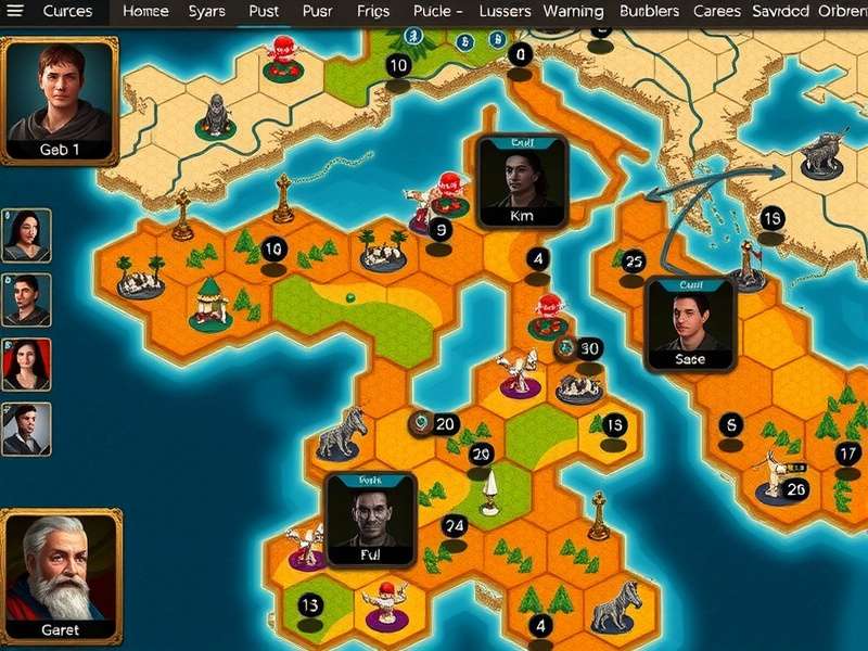 Deccan Duelists character selection screen