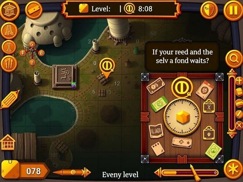 Riches Rush Challenge level progression and map interface