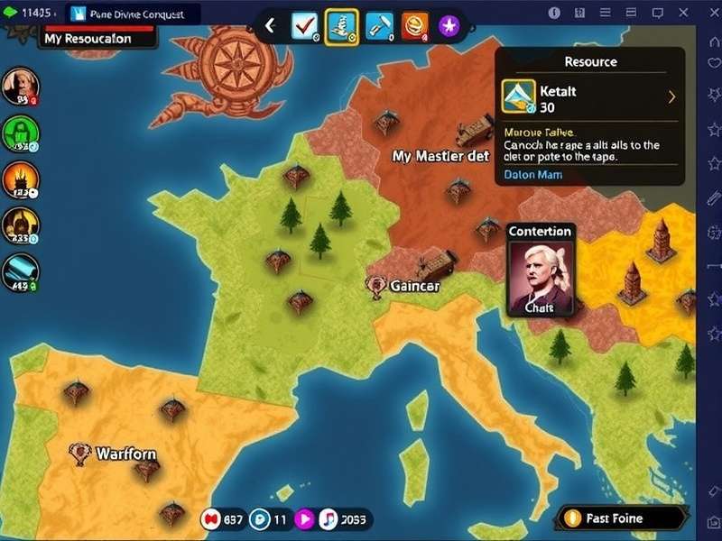 Pune Dominion Divine Conquest diplomatic interface