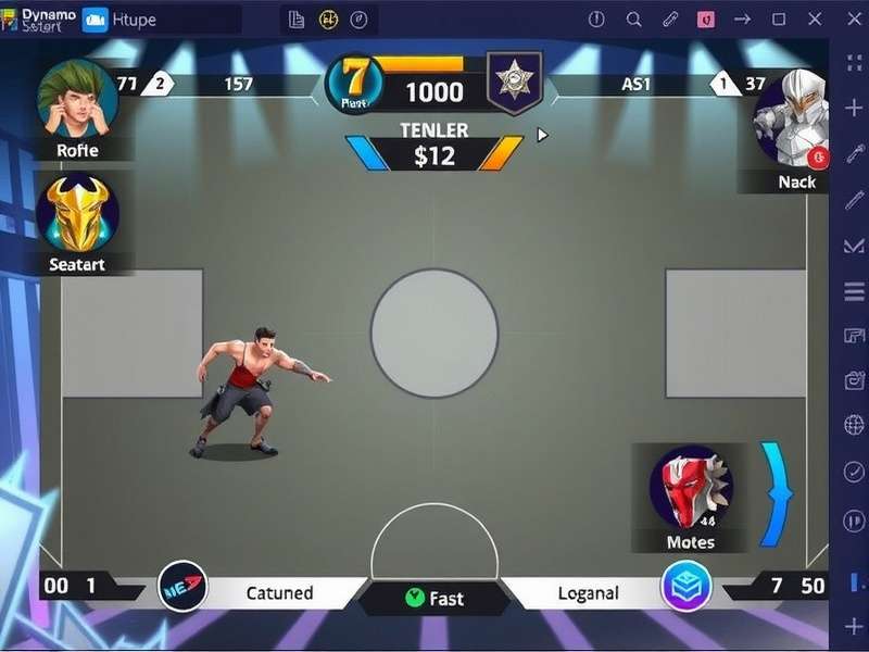 Dynamo Skill King strategy demonstration with multiple gameplay elements