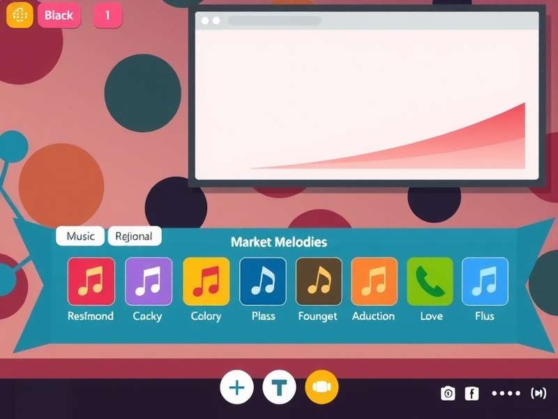 Market Melodies regional music selection screen