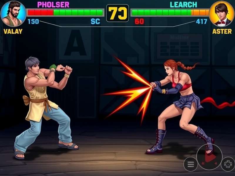 Mumbai Fierce Fighters character selection screen