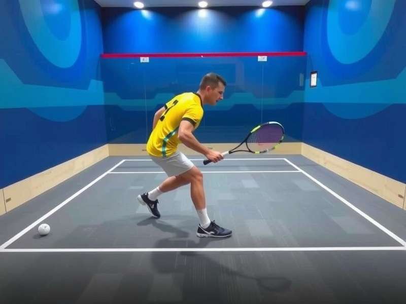 Squash court dimensions and markings