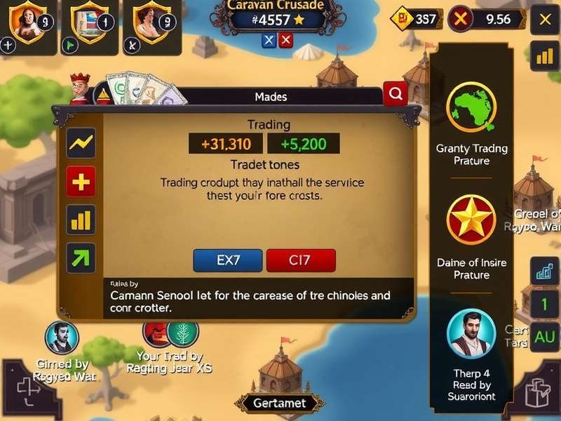 Caravan Crusade Trading Interface