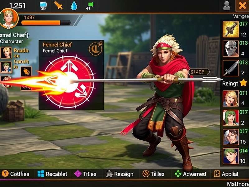 Vanguard Fennel Chief character roster