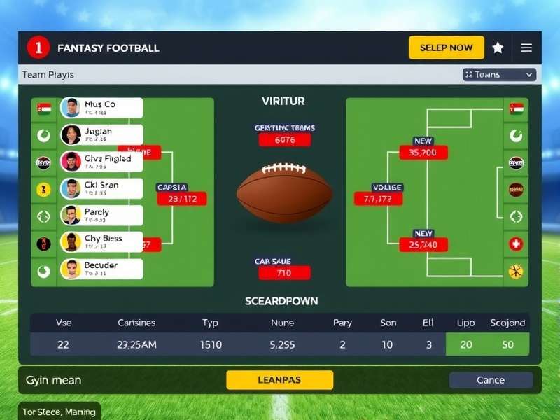 Indian Fantasy Football scoring breakdown chart