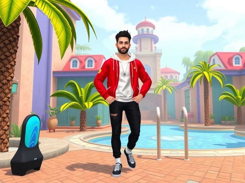 Avatar customization in Avakin Trendy Iconoclast