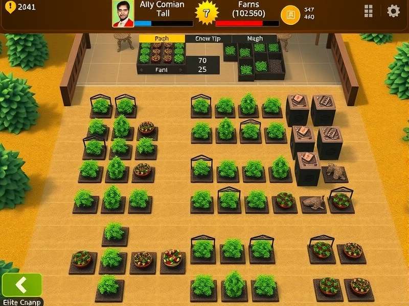 Elite Cumin Champ strategy map showing optimal planting layout