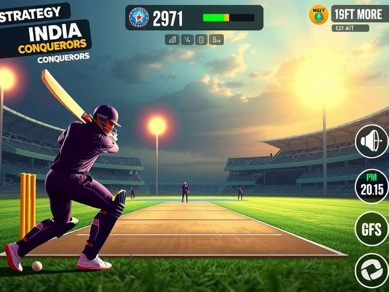 India Cricket Conquerors gameplay screenshot