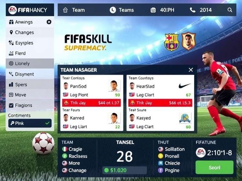 FIFASkill Supremacy esports tournament scene