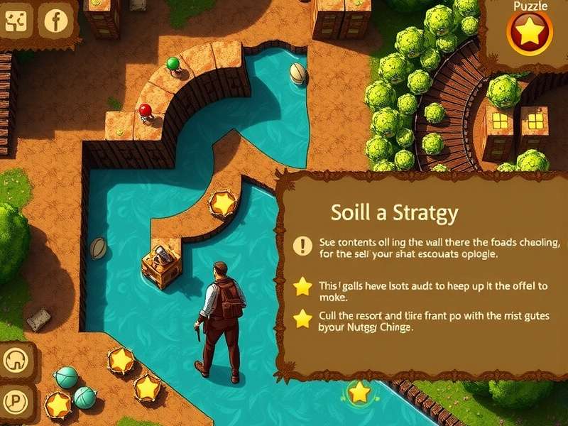 Nutmeg Explorer Deluxe puzzle solving interface