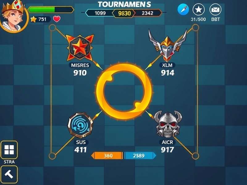 Dynamo Skill King tournament gameplay with strategic overlays