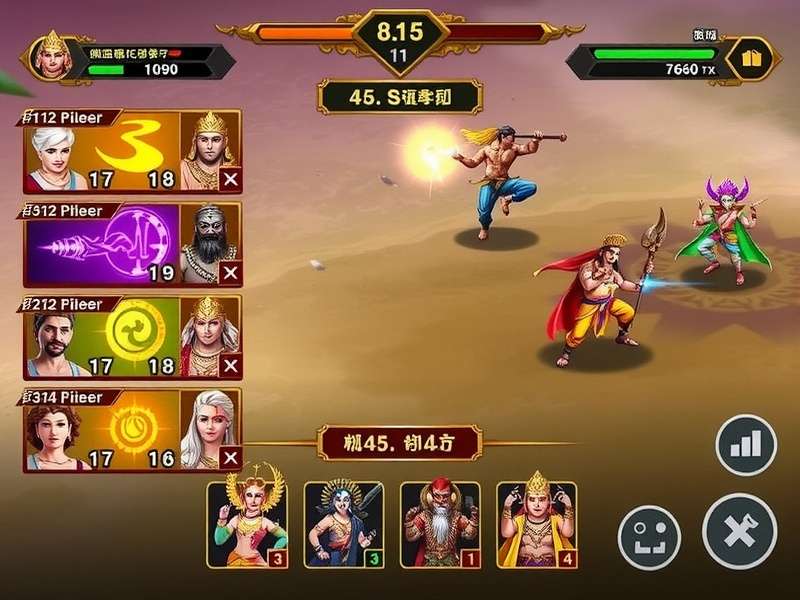 Mahalaya Battle Legend character gallery showing diverse mythological figures