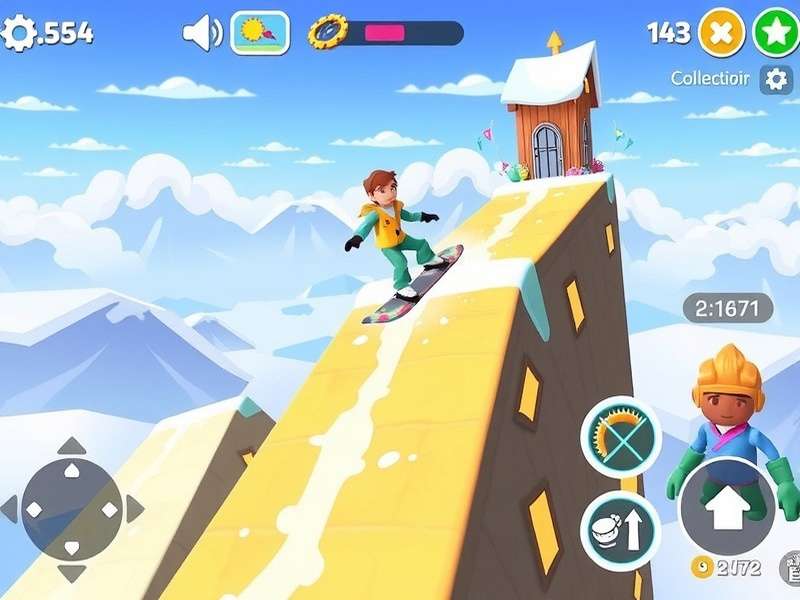 Kulfi Summit Surfer user interface and control scheme