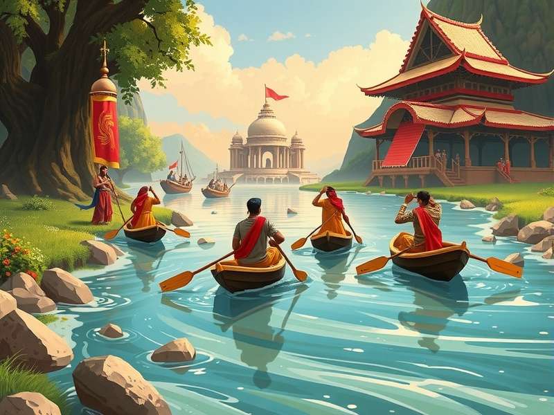 Krishna River Zoom game components and rulebook