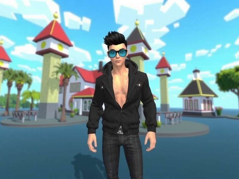 Avakin Trendy Iconoclast virtual world showcase