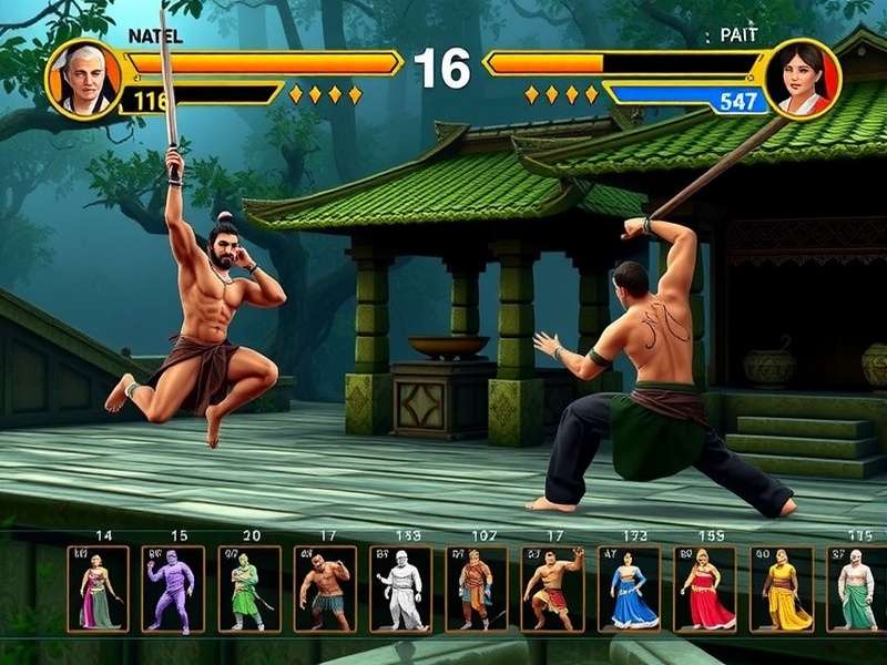 Game Name 16 main gameplay screenshot showing character in ancient Indian setting