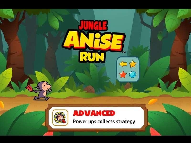 Advanced gameplay strategy illustration for Jungle Anise Run Hero