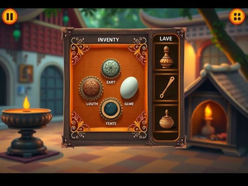 Character interactions in Dal Baati Village Escape