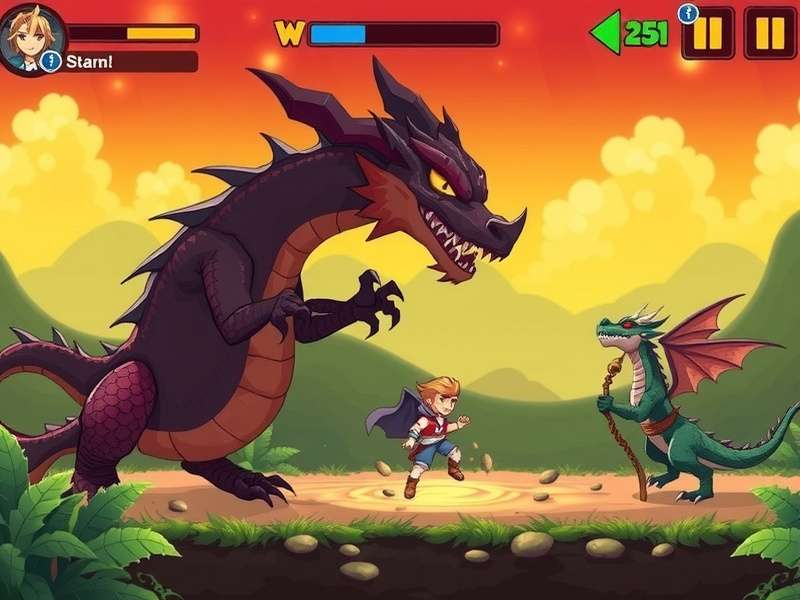 Various dragon types from Anise Dragon Slayer