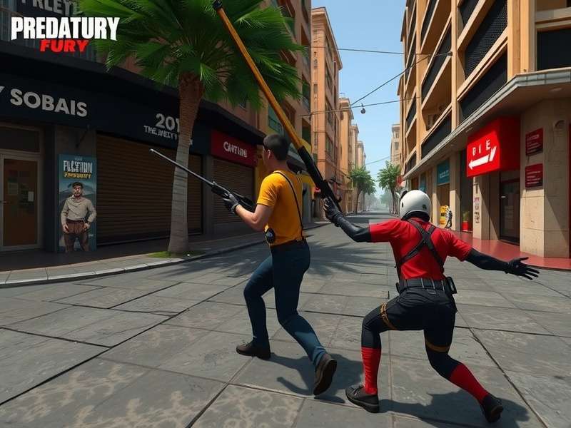 Pune Predator Fury gameplay screenshot showing urban environment
