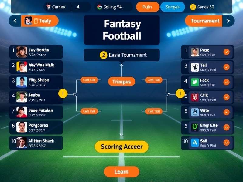 Indian Fantasy Football league tournament structure