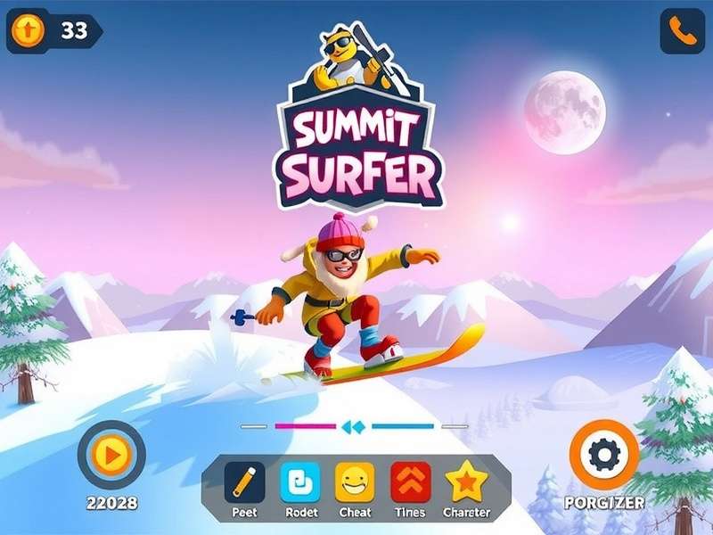 Kulfi Summit Surfer character roster and customization options
