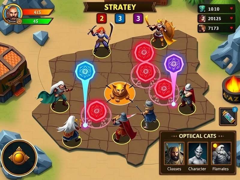 Titan Kings Epic Showdown gameplay screenshot showing character battles