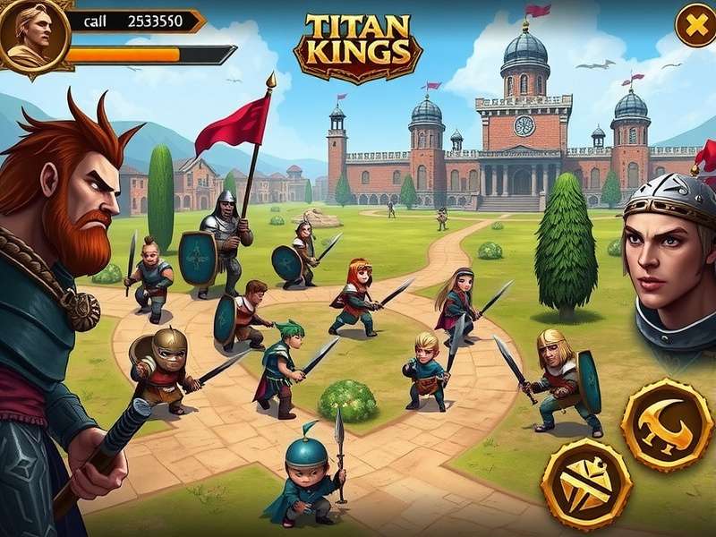 Titan Kings strategy map showing optimal positioning