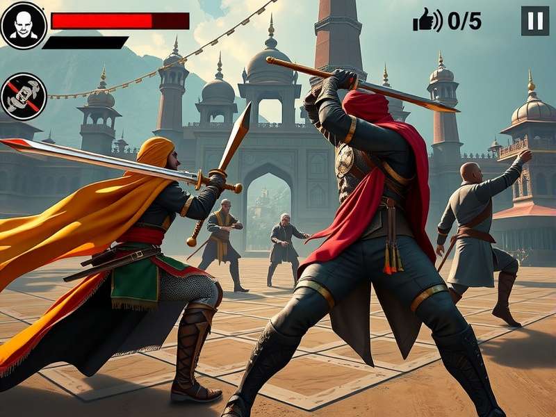 Sikh Knight Chronicles combat interface and controls