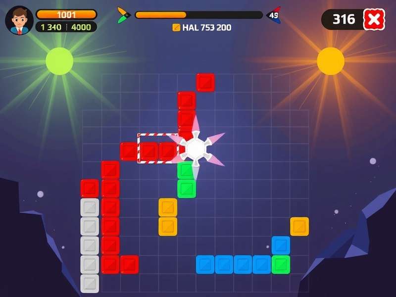 Blocker Master India gameplay screenshot showing blocking mechanics