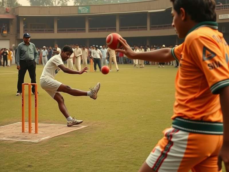 Diagram showing proper kicking technique in Foot Cricket Superstars