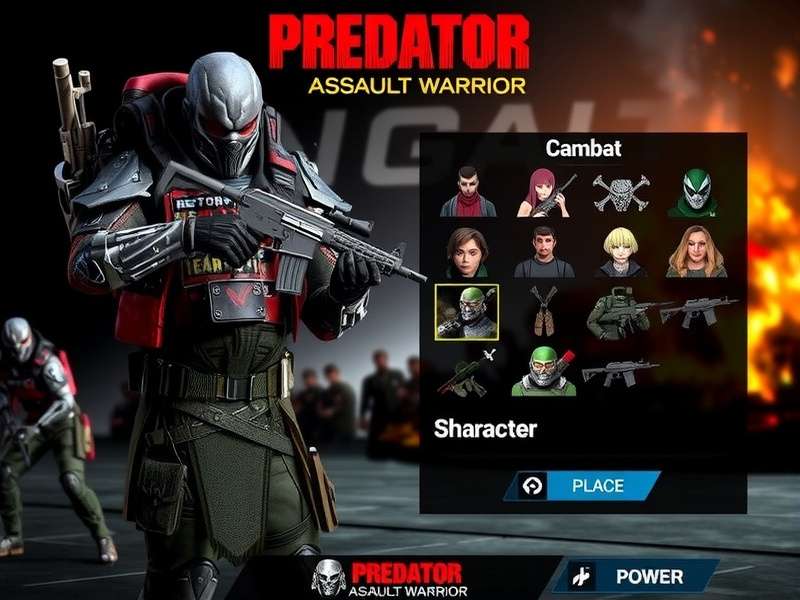 Predator Assault Warrior gameplay screenshot