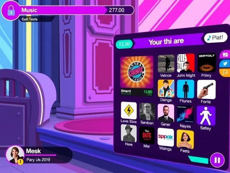 Street Rhythm Legendary gameplay screenshot showing vibrant interface