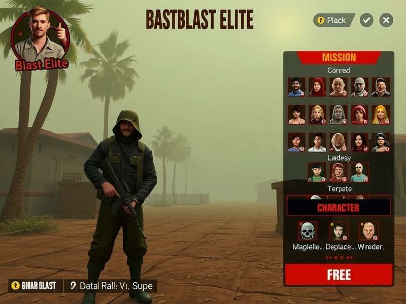 Bihari Blast Elite character customization screen