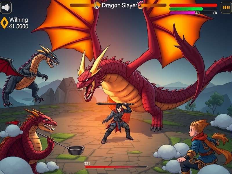 Development team working on Anise Dragon Slayer