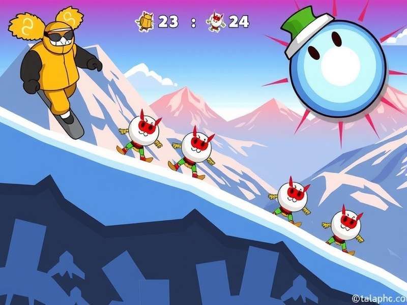 Kulfi Summit Surfer power-ups and collectibles display