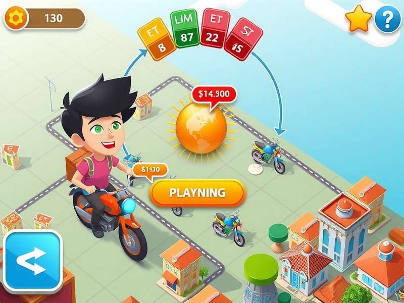 Fast Parcel Blitz Indian city environment