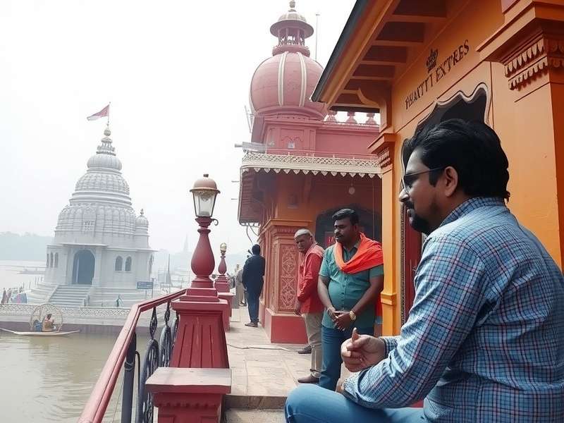 Bhakti Express virtual recreation of Varanasi ghats