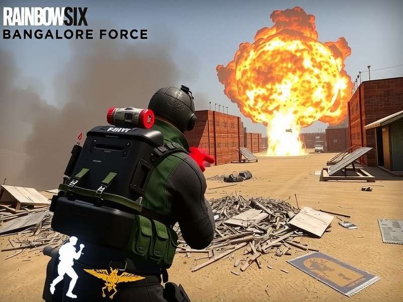 Rainbow Six Bangalore Force destructible environment demonstration
